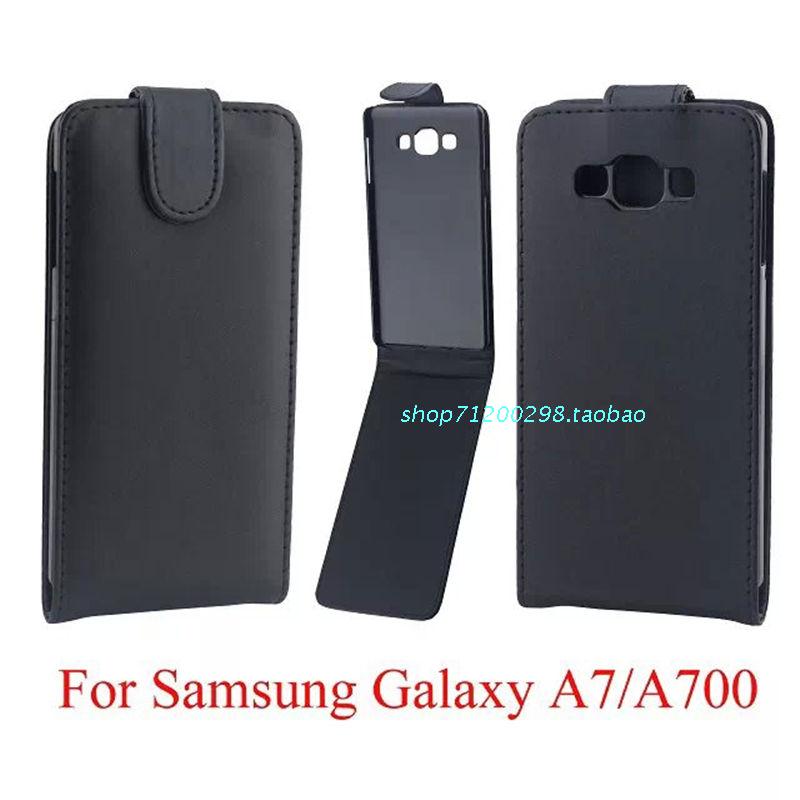 三星Galaxy A7/A7000 手機套普通紋皮套上下開翻保護套外殼批發