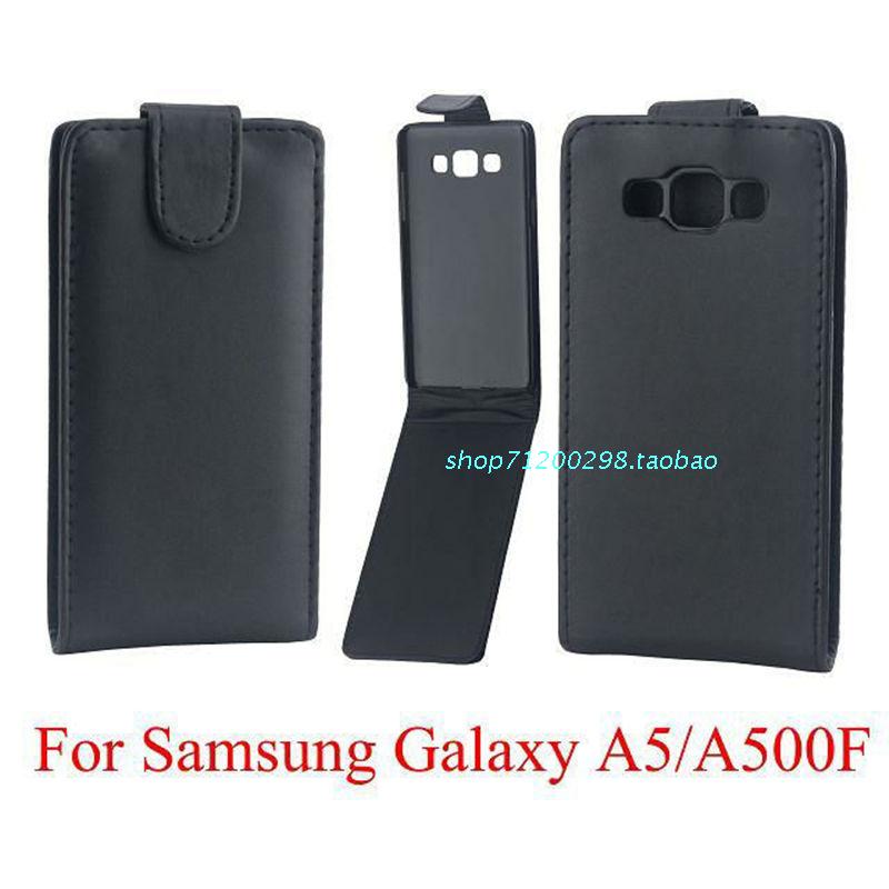 三星Galaxy A5/A500F 手機套普通紋皮套上下開翻保護套外殼批發
