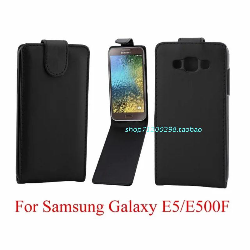 三星Galaxy E5/E5000/E500F手機套皮套 上下開翻保護套外殼批發