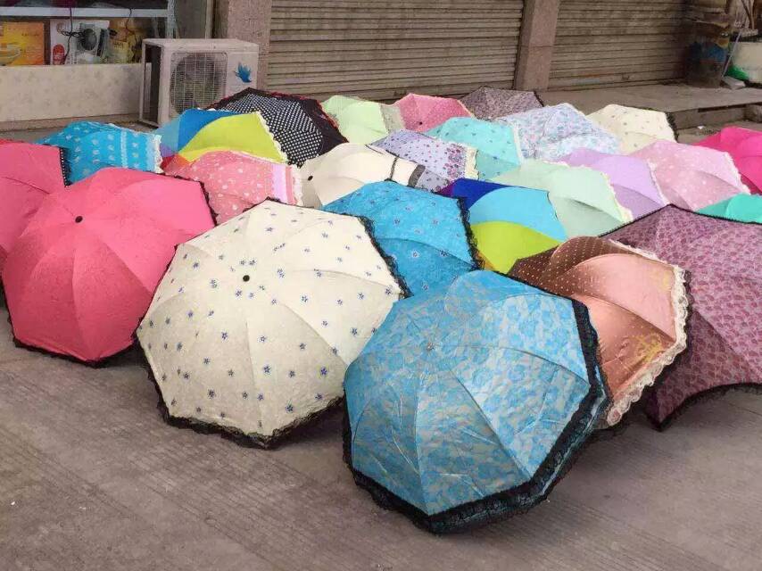 跑江湖地攤雨傘太陽傘防紫外線黑膠晴雨傘 遮陽傘