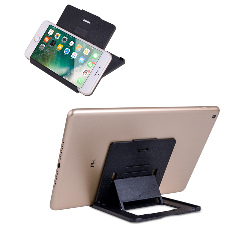 手機懶人支架桌面通用折疊簡易辦公平板電腦塑料撐夾底座直播蘋果