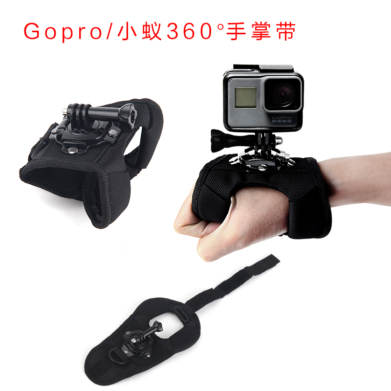 Gopro Hero5/4/3運動相機拍照攝影手腕掌帶戶外胸帶頭盔固定肩帶