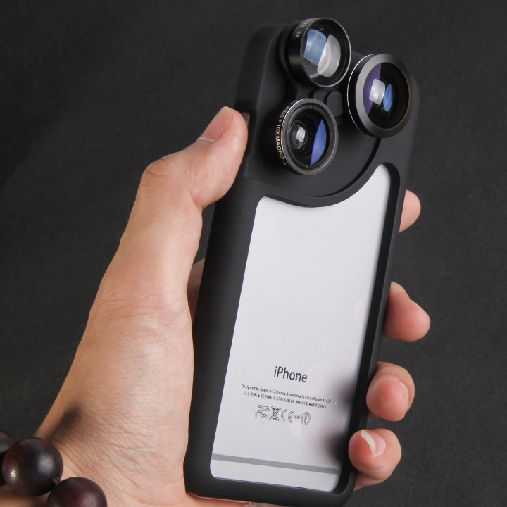手機殼鏡頭蘋果iphone6plus自拍照攝影高清外置攝像廣角微距魚眼7