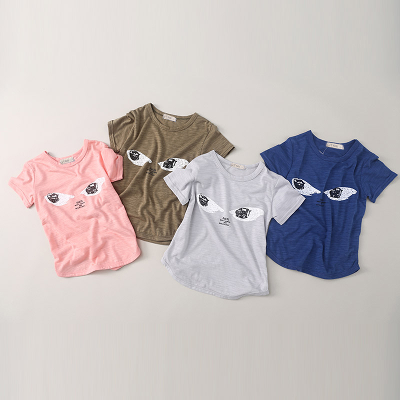 寶寶短袖T恤 夏裝韓版新款男童童裝兒童卡通打底衫tx-5691